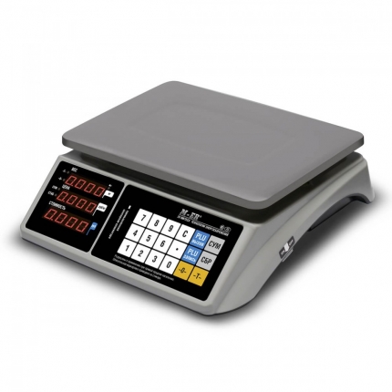 Весы торговые M-ER 328AC-32.5 LЕD Touch-M/ RS232,USB