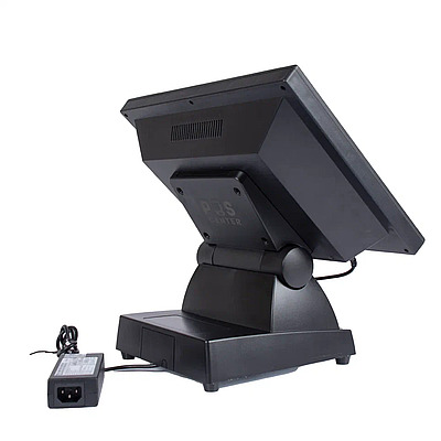 Сенсорный моноблок POSCenter START-2 V2 (15", Resistive, J3455, RAM 8Gb, SSD 128Gb,MSR) без ОС