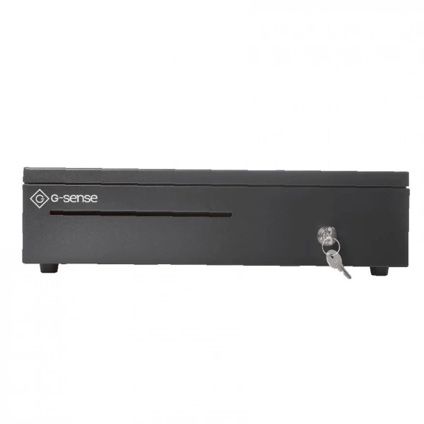 Денежный ящик G-Sense 410XL чёрный, ШТРИХ