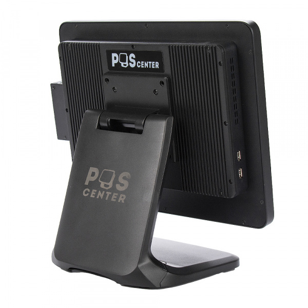 Сенсорный моноблок POSCenter POS101(15", PCAP, J3455, RAM 4Gb, SSD 64Gb, MSR) без ОС