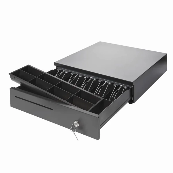Денежный ящик G-Sense 410XL чёрный, ШТРИХ