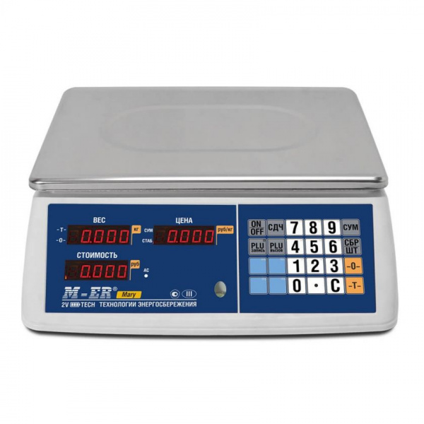 Весы торговые M-ER 223AC-15.2 LED Mary