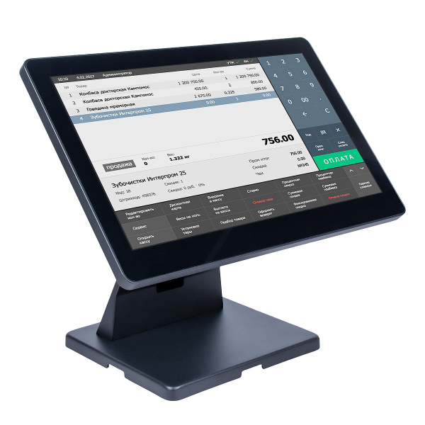 Сенсорный моноблок POS-терминал "POScenter Atlas" 15.6" Intel Core i3 (без ОС)