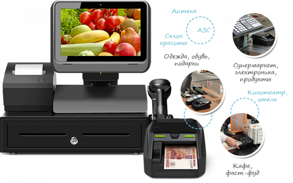 Детектор банкнот Moniron Dec POS