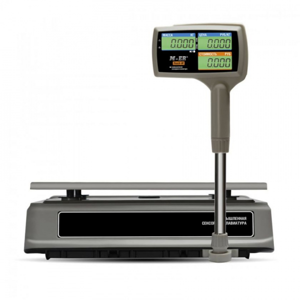 Весы торговые M-ER 328АСРХ-15.2  LCD,Touch-M/ RS232, USB