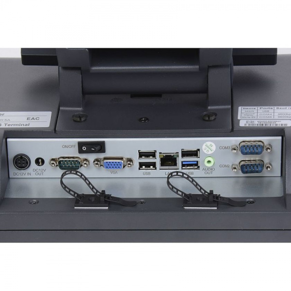 POS терминал-моноблок POScenter JAM (15",J1900 2.0GHz, RAM4Gb, SSD128Gb, MSR) WIN10